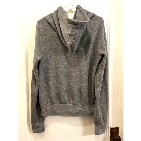 AVIATOR NATION Gray Rainbow Full Zip Hoodie Top Women's Size Small - Picture 7 of 10